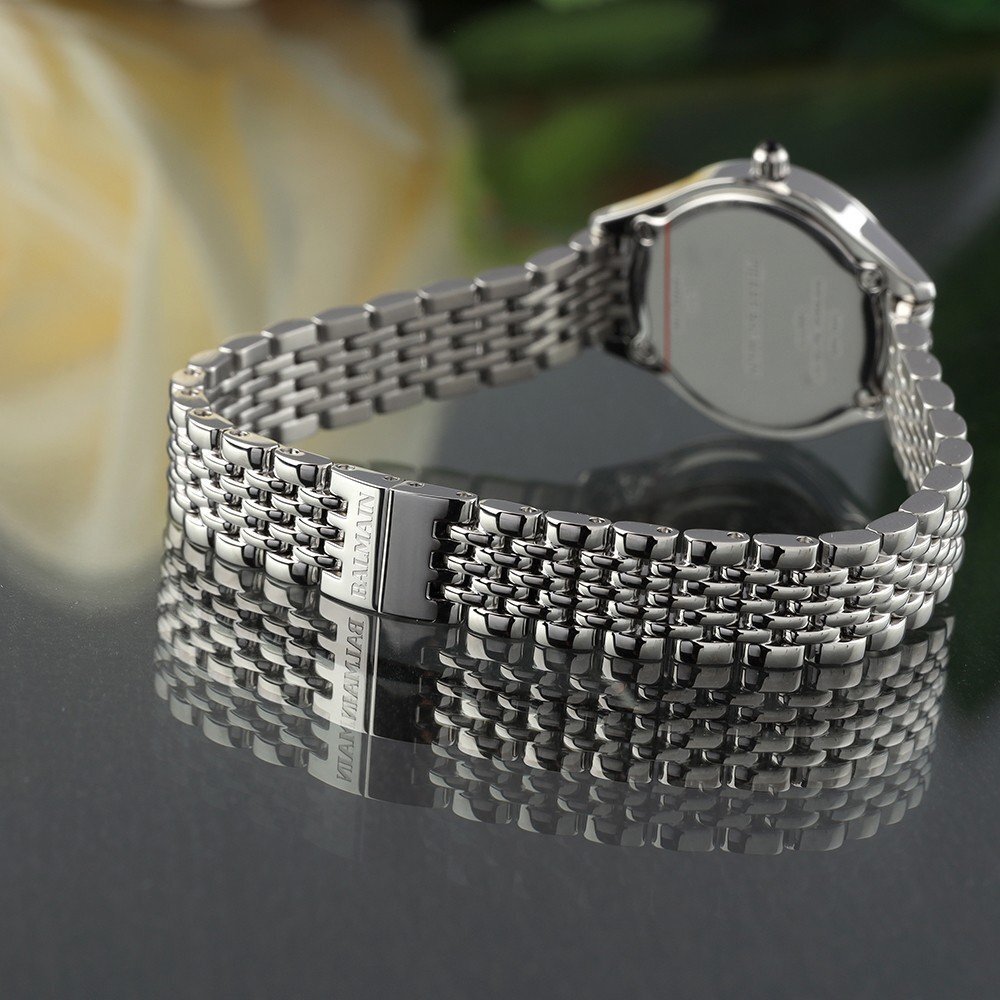 Balmain watch with rice grain bracelet