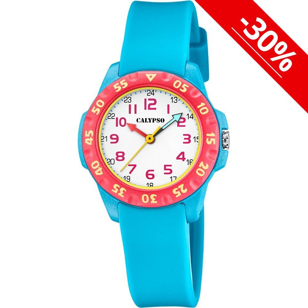 Light Blue Calypso kids watch
