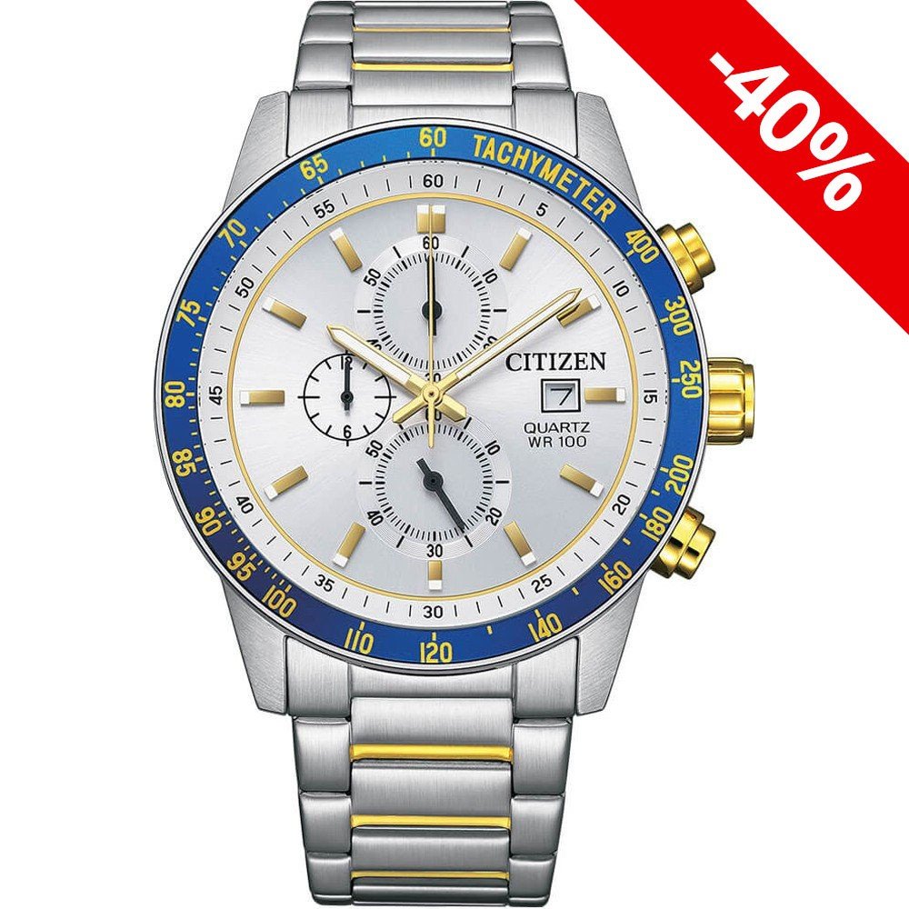Two-tone Citizen chronograph