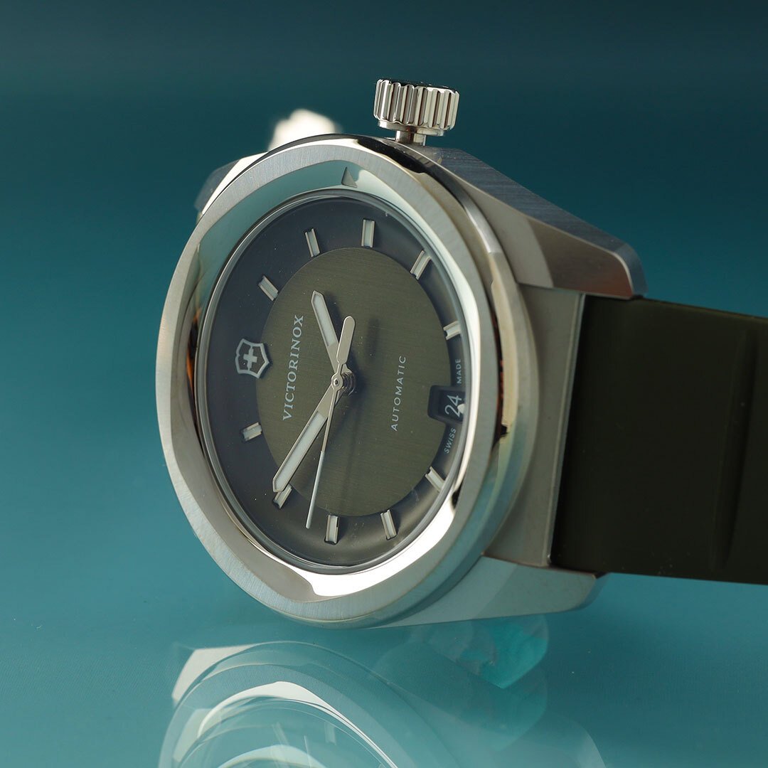 Green Victorinox Concept One watch