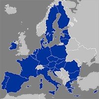Kaart van de EU