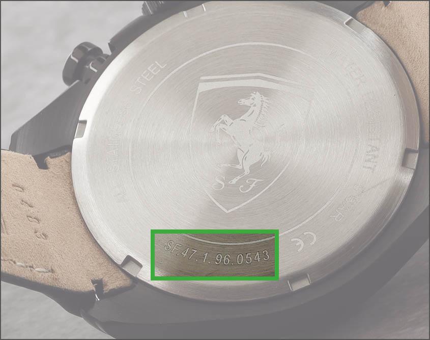 Scuderia Ferrari watch straps
