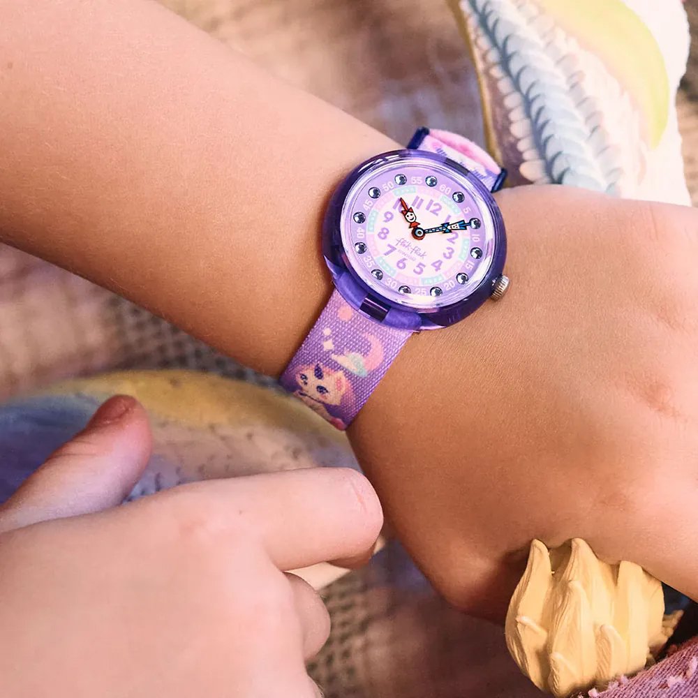 Flik Flak Cosmicat watch