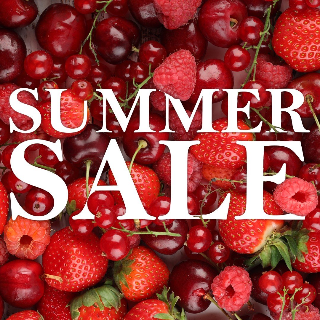 Summer fruit with the text Summer Sale