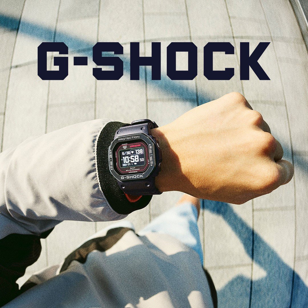wrist shot classic g-shock horloge