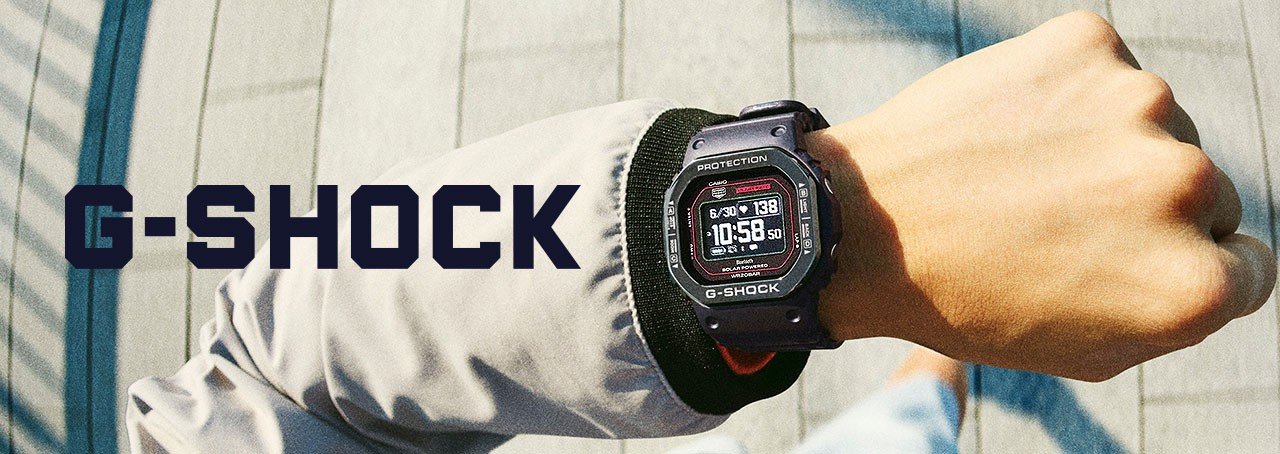 wrist shot classic g-shock horloge