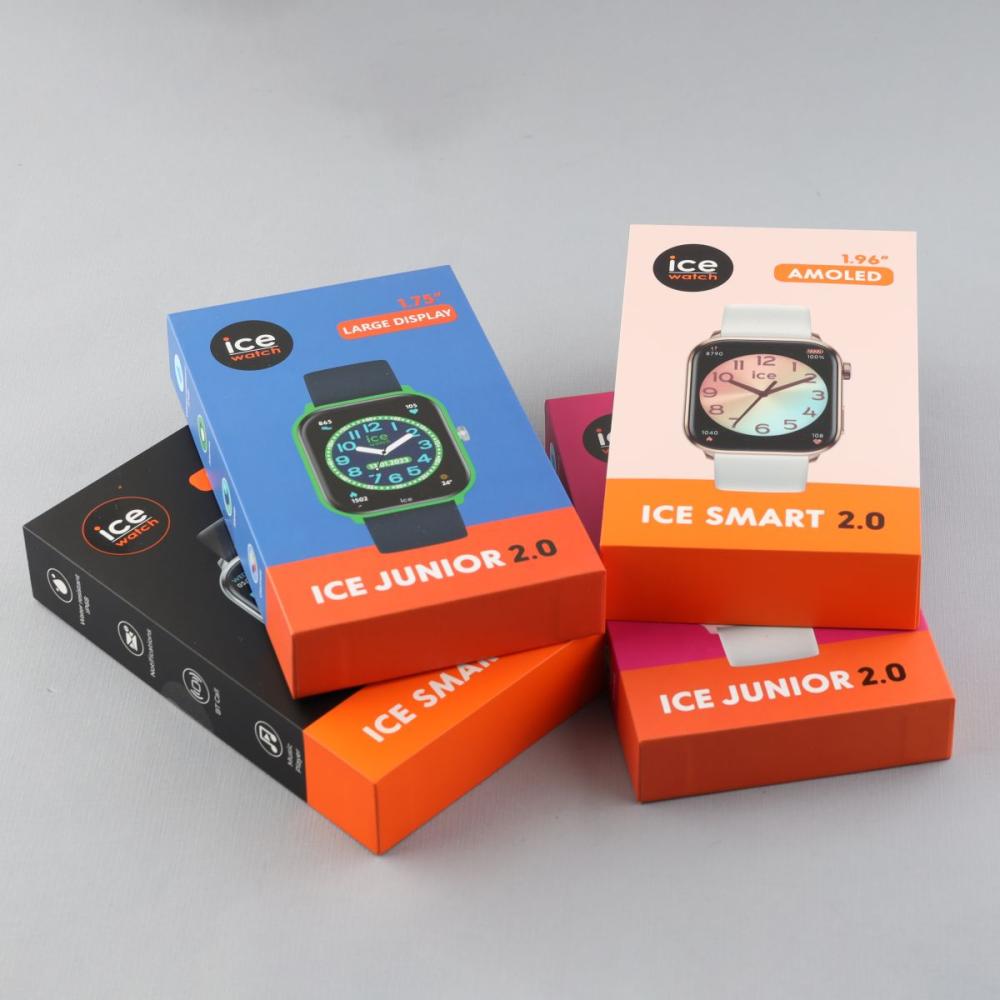 Bracelet Silicone Compatible Ice-Watch Junior - 20 Mm, Respirant, Élastique - Pour Smart Junior 2.0, 3.0