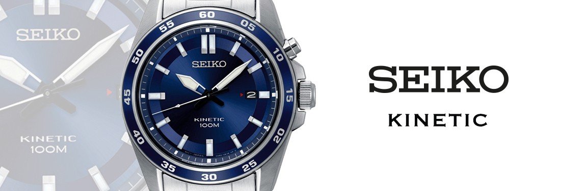 Buy Seiko Kinetic Watches online • Fast shipping • 