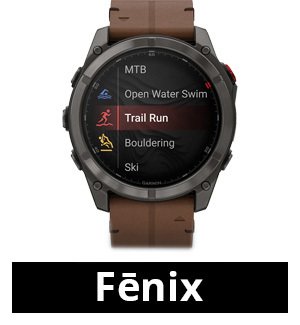 bouton de montre fenix