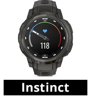 Bouton de montre Instinct