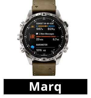 Bouton de montre Marq