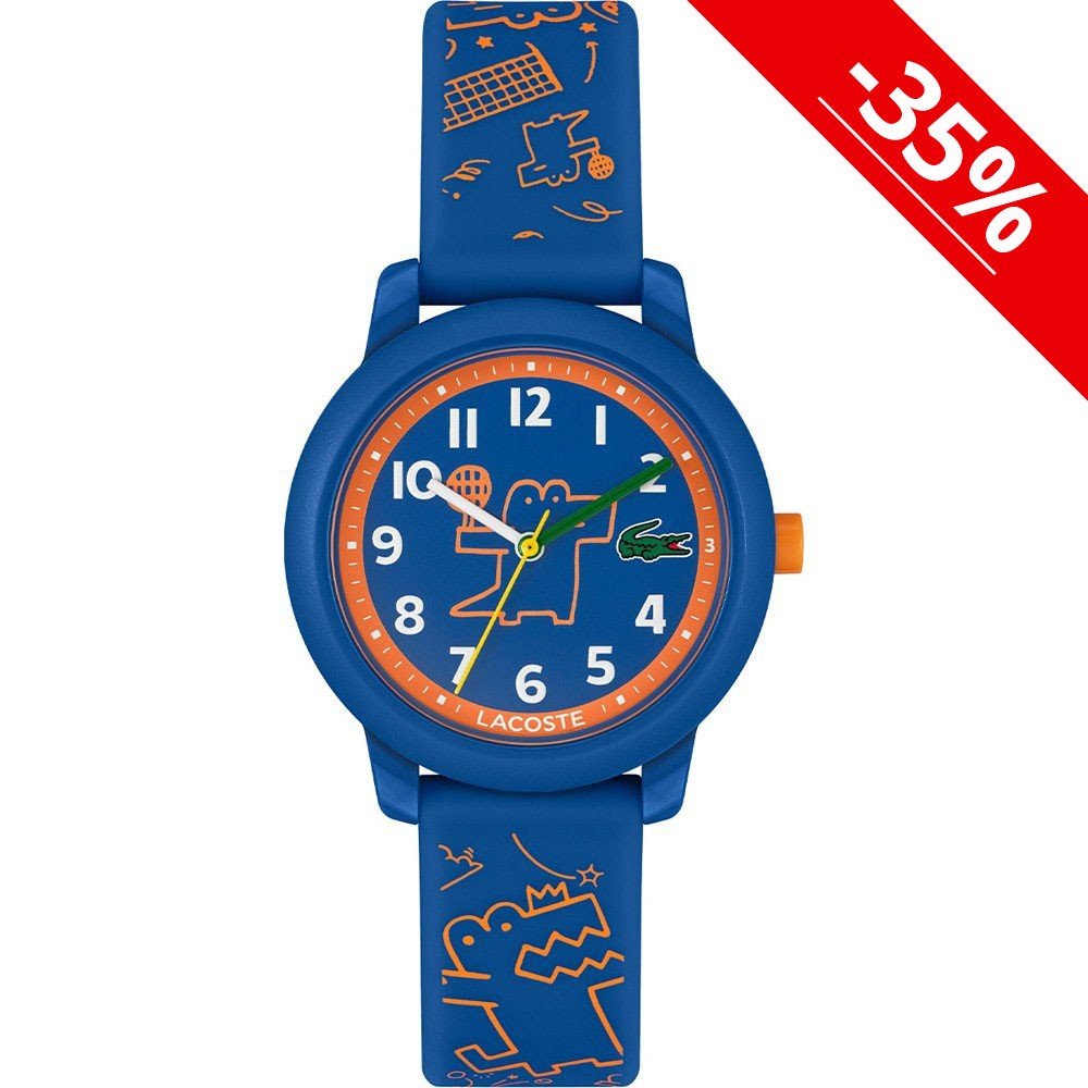 Blue Lacoste kids watch