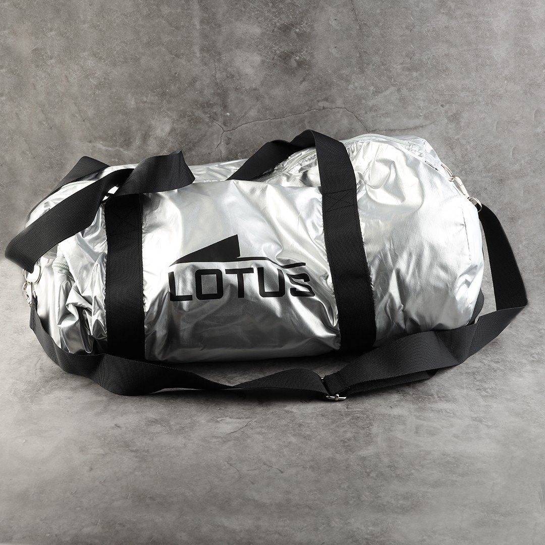 Sac de sport Lotus argenté