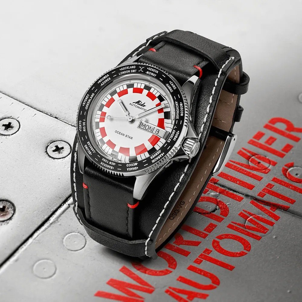 Mido Ocean Star Worldtimer M0268301603000