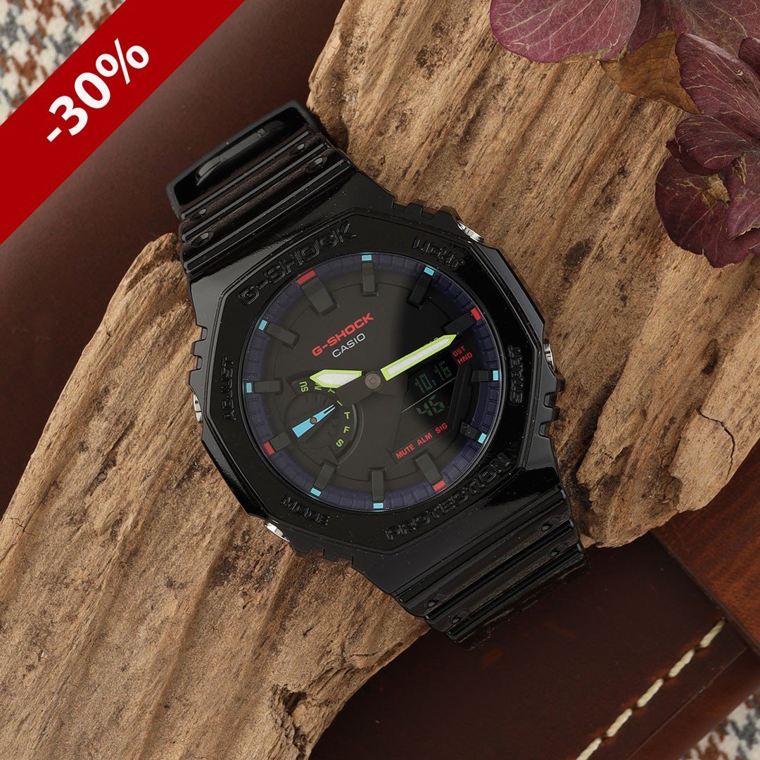 G-Shock GA-2100RGB-1AER watch