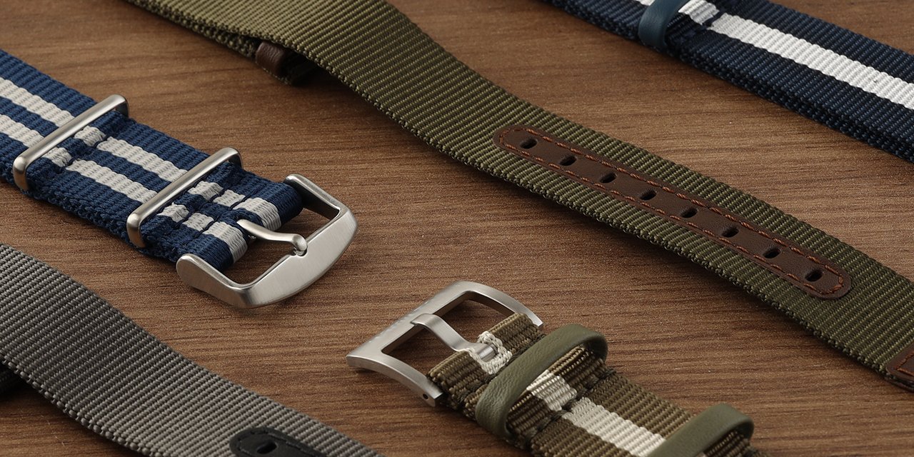 A collection of NATO straps
