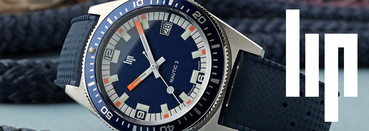 Blue Lip nautic ski watch