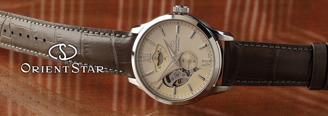 Orient Star Uhr mit offenem Herzen