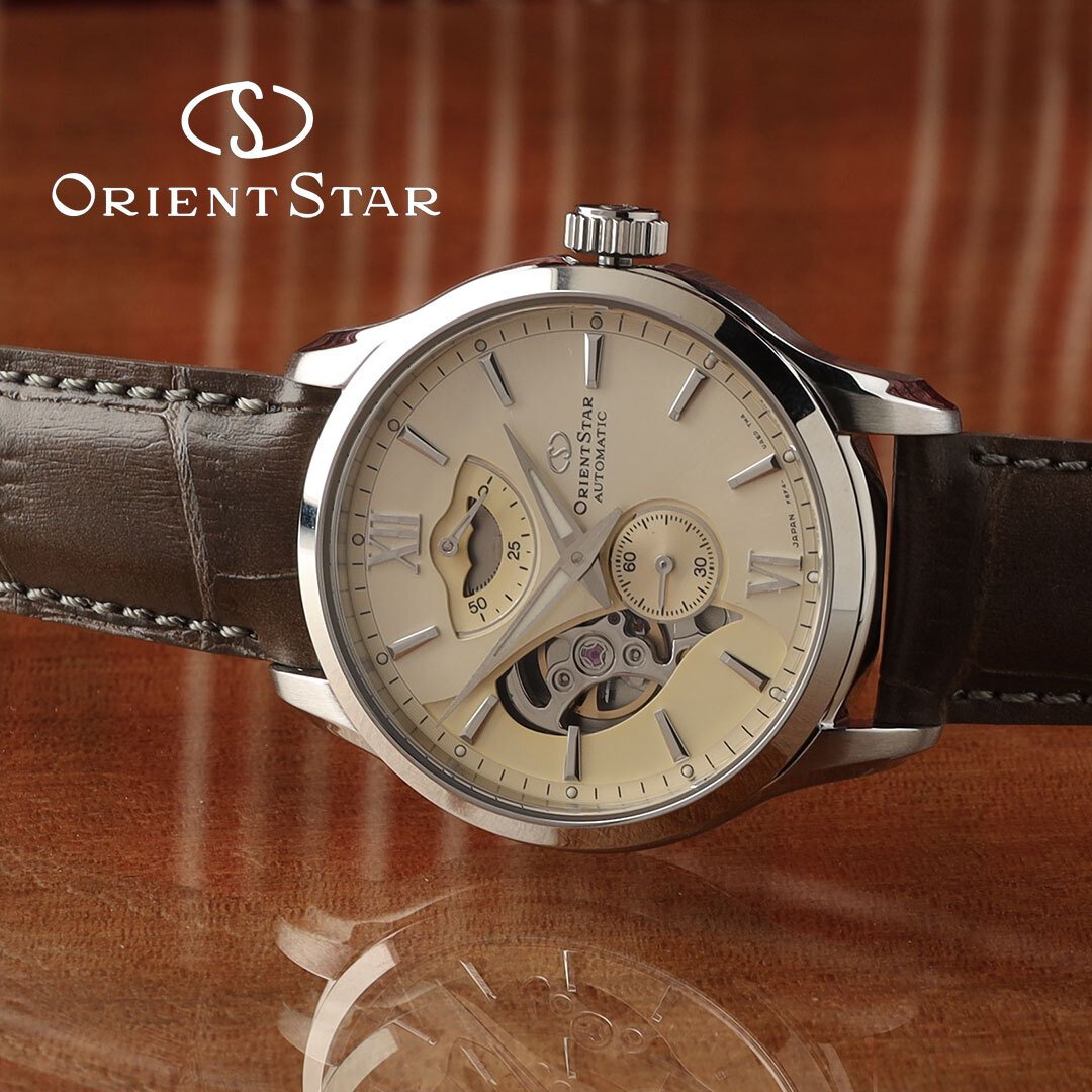 Orient Star Uhr mit offenem Herzen