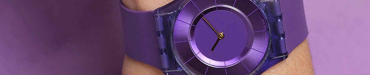 Relojes púrpura