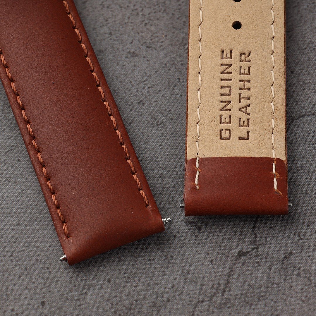 leather strap with spring bars