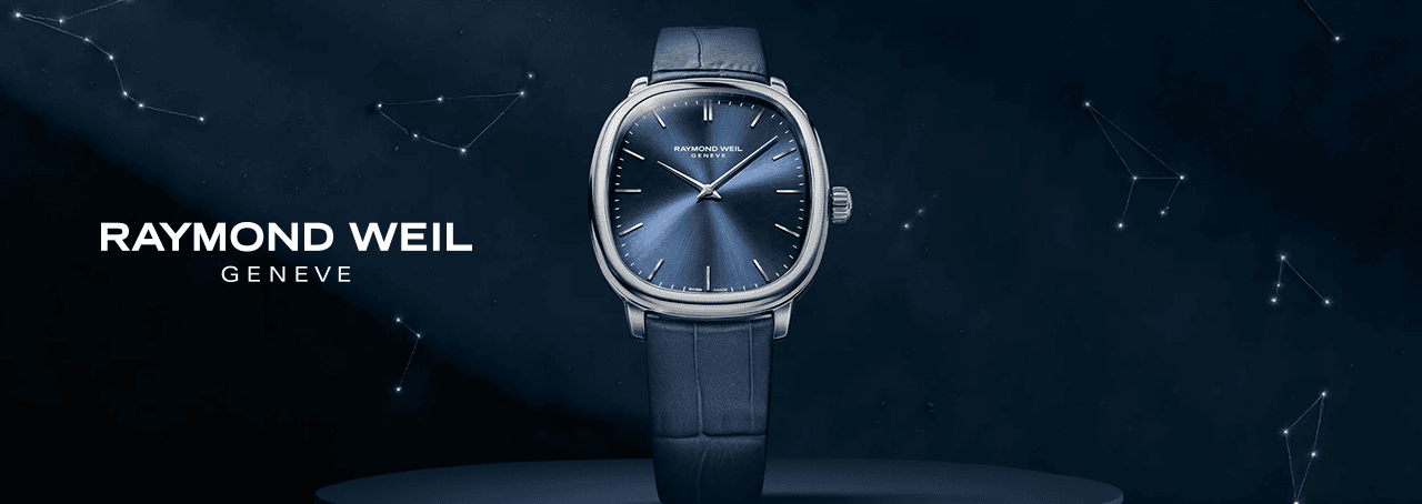 Banner relojes Raymond Weil