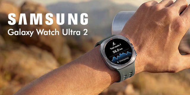 A mans wrist wearing a grey Samsung Galaxy watch