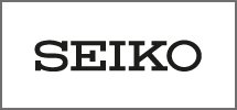 Wit Seiko logo op een grijze achtergrond
