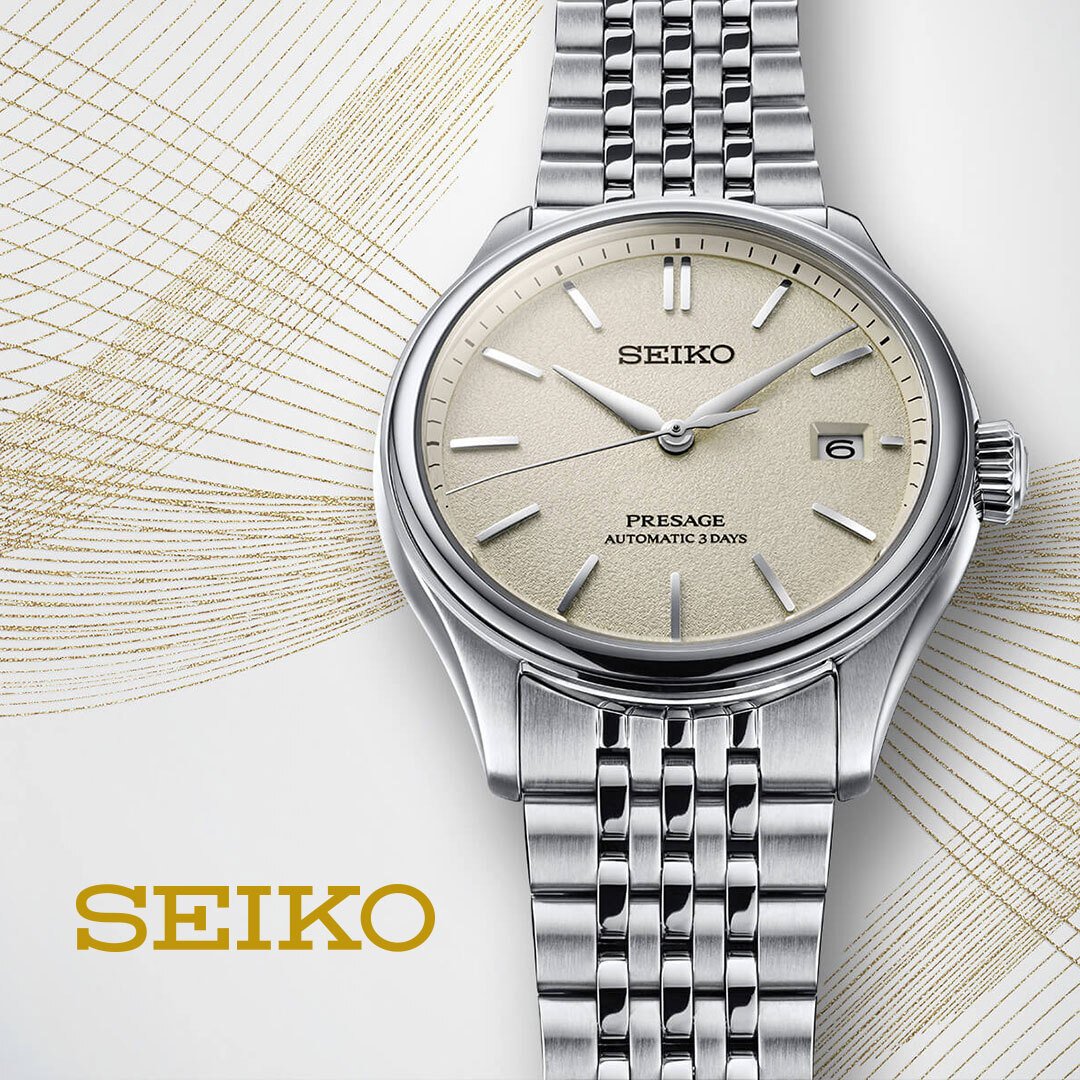 montre seiko et fils d'or