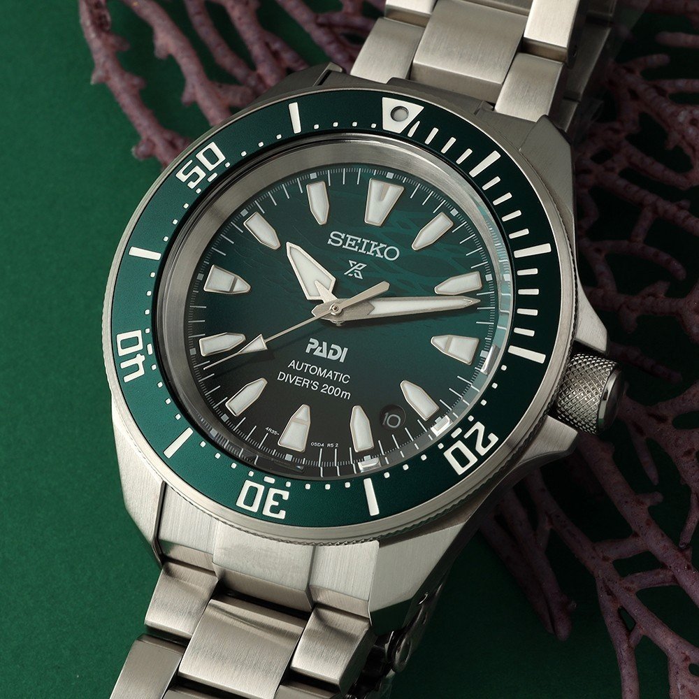Green Seiko Prospex Samurai