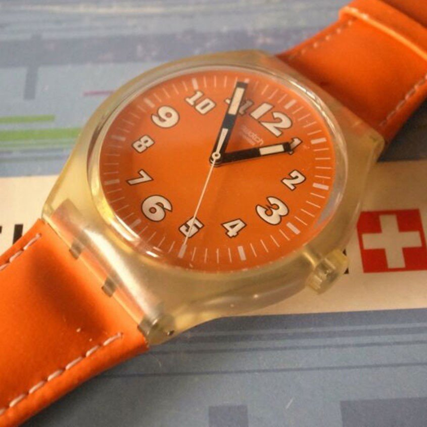 Reloj descolorida
