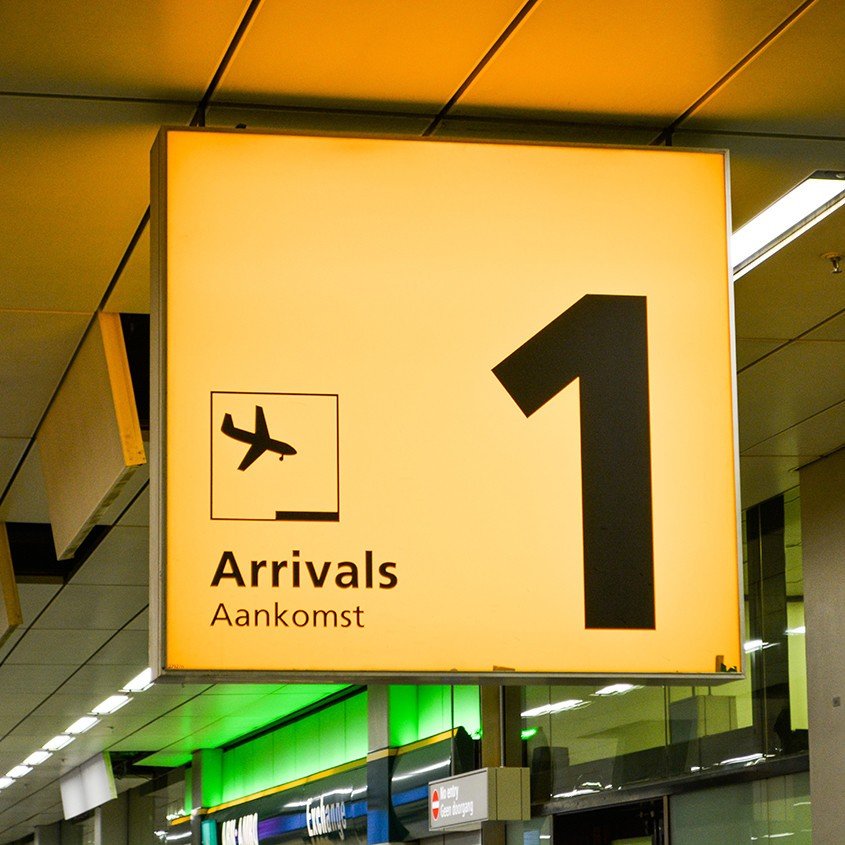 luchthaven bord