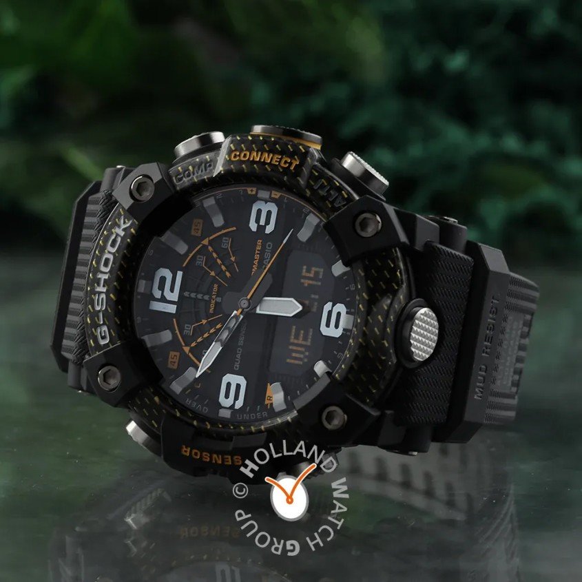 Outdoor horloge met altimeter, barometer en kompas