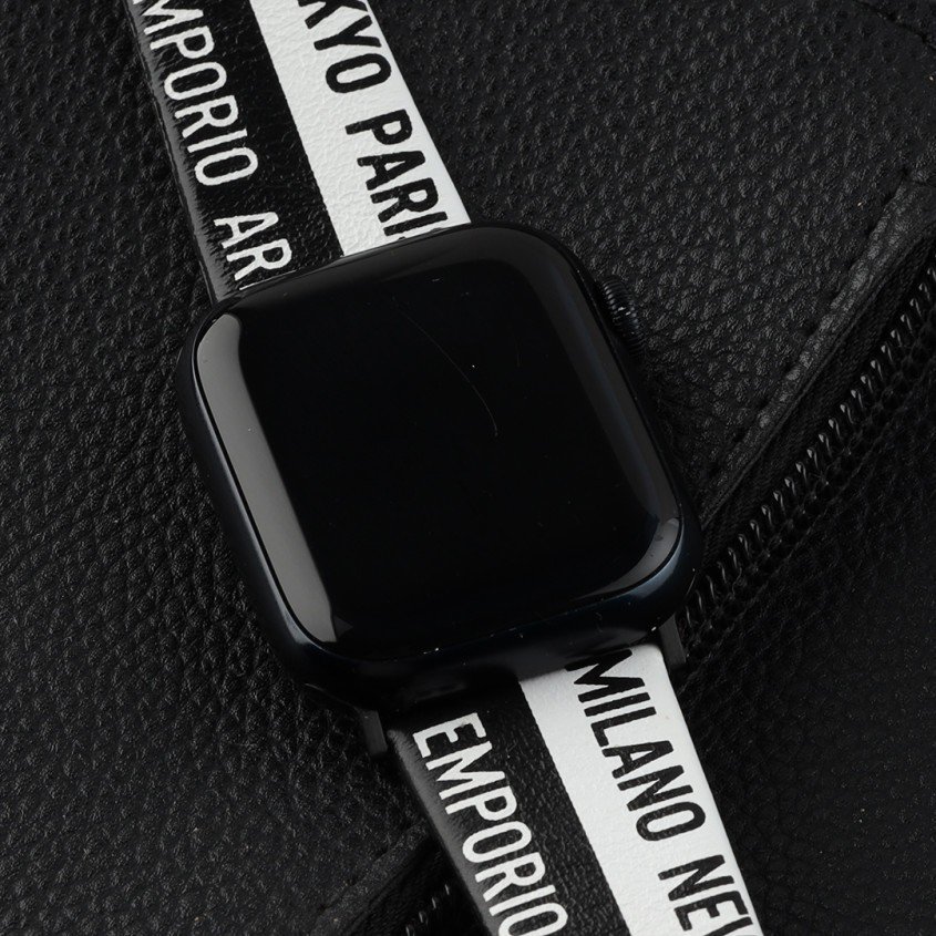 Apple watch met Emporio Armani horlogeband