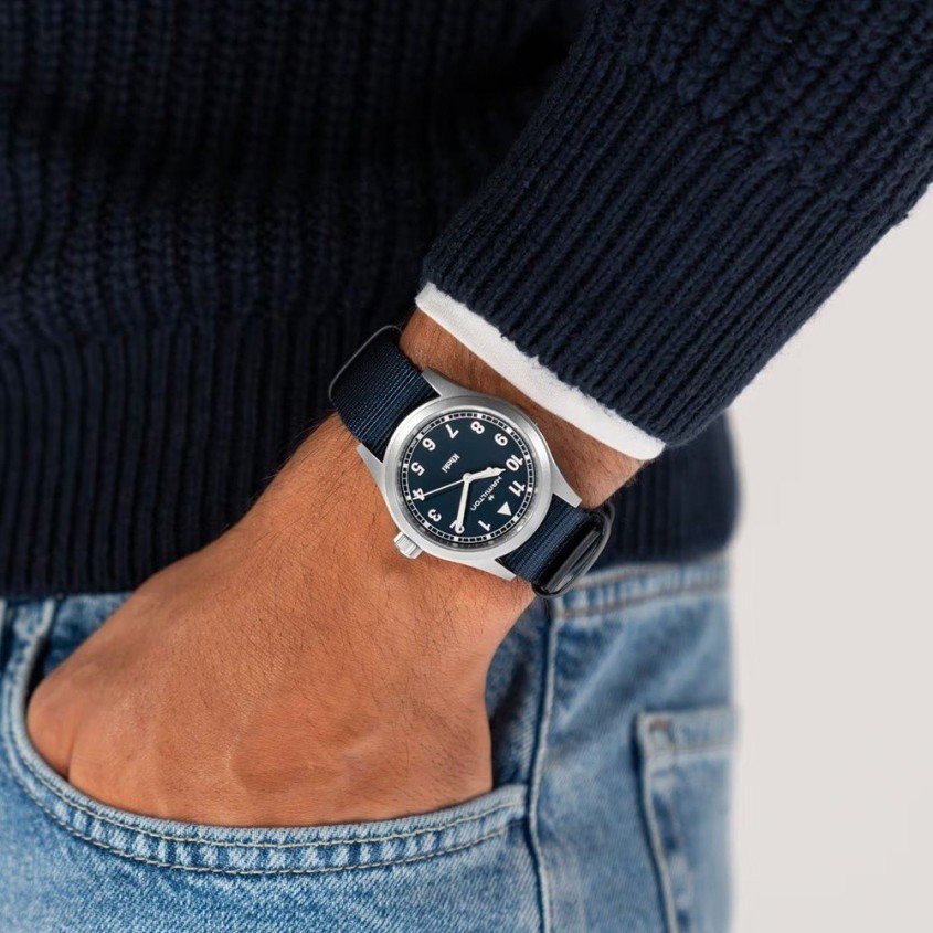 Hamilton h69401940 Khaki field horloge