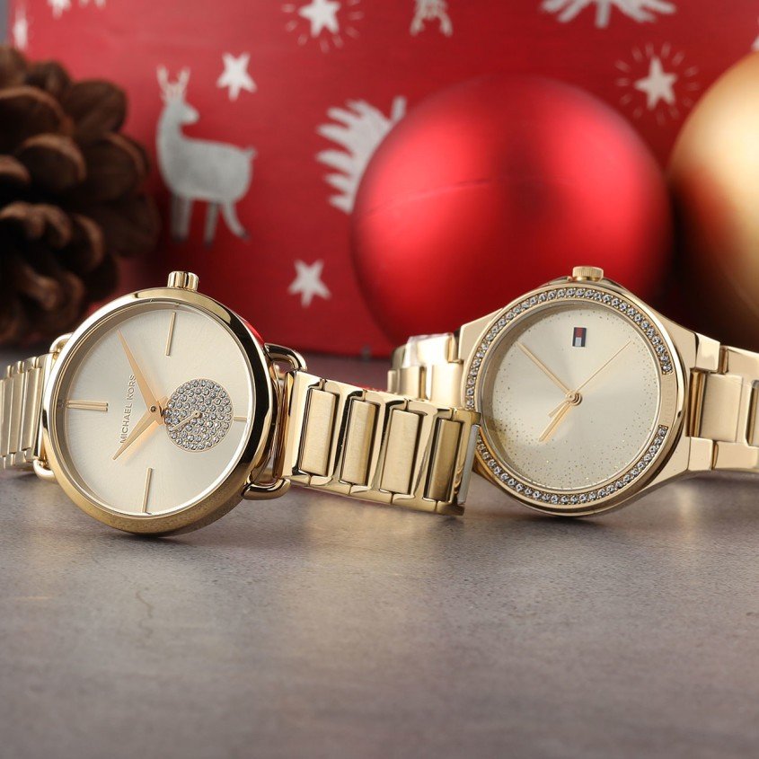Michael Kors and Tommy Hilfiger watches