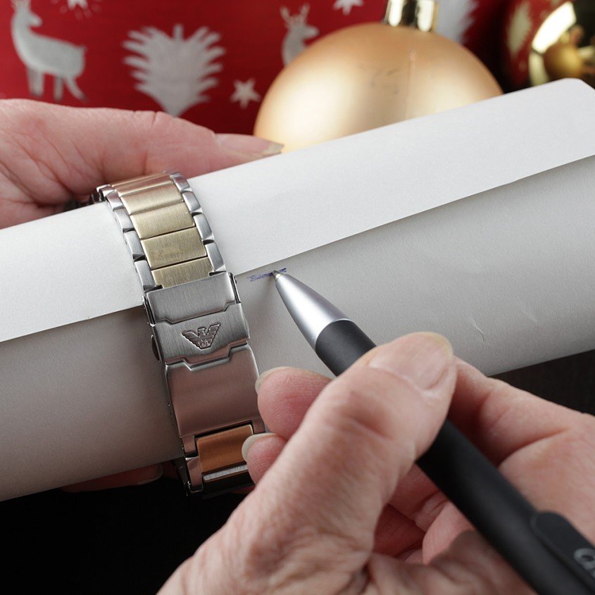 How to measure watch size
