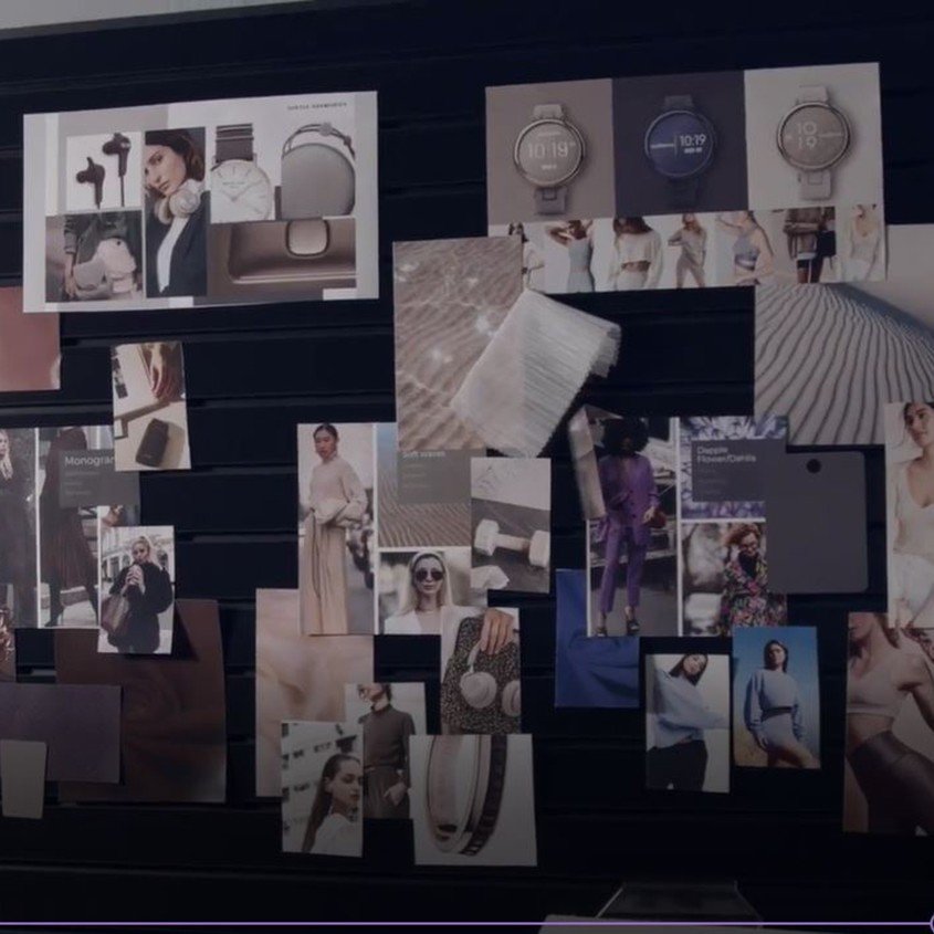 Moodboard Garmin Lily design