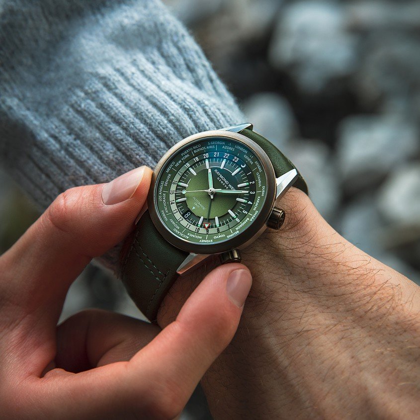 Dual time watch