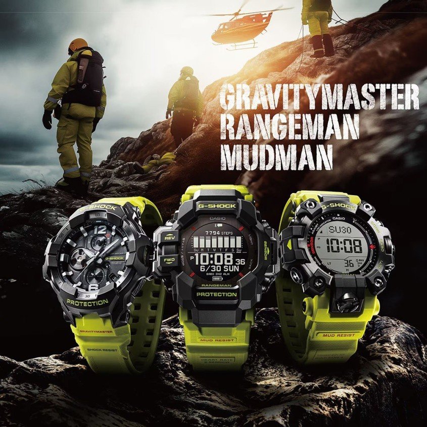 G-Shock Master of G - Rangeman GPR-H1000RY-1A9ER