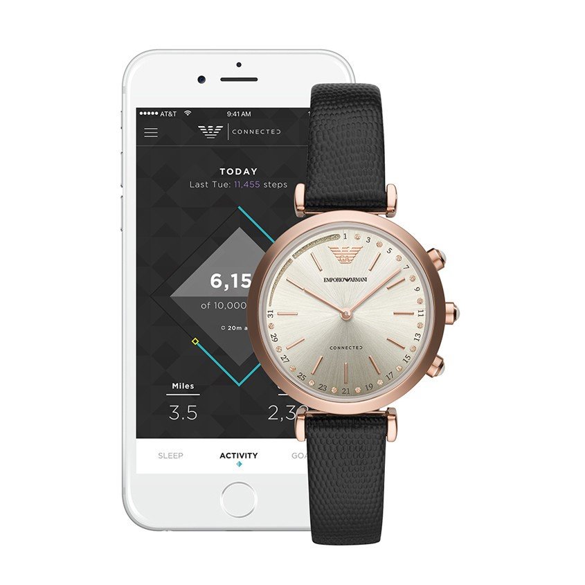 Armani hybrid smartwatch