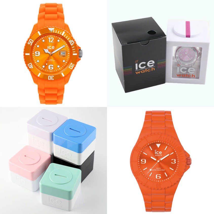 Alte und neue Ice-Watches