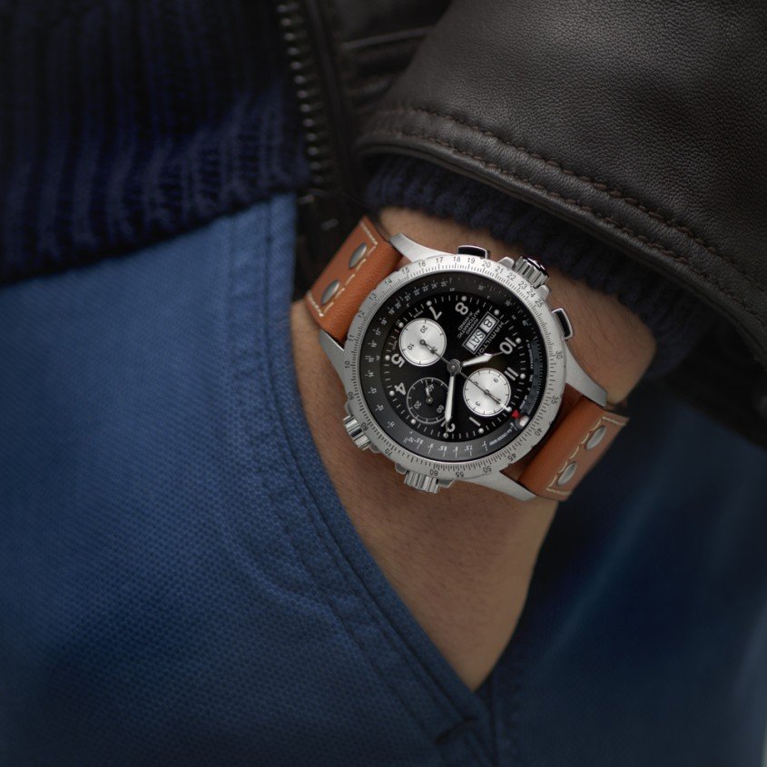Hamilton Khaki H77616533 pilotenchronograaf