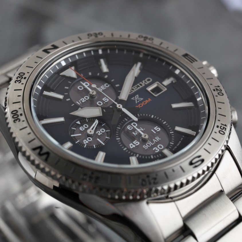 Seiko Prospex SSC703P1 chronograaf met centrale secondenwijzer