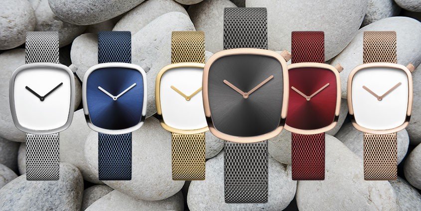 Outline Pebble watch colours