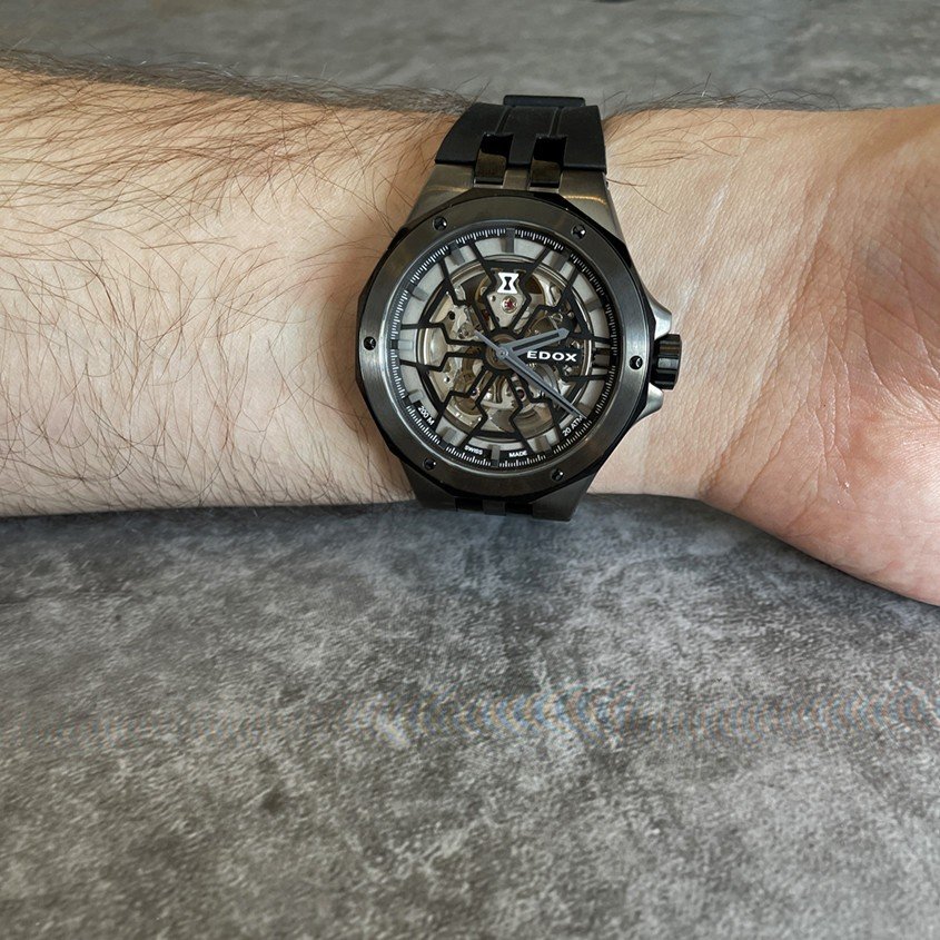 Wearing on the inside of your wrist