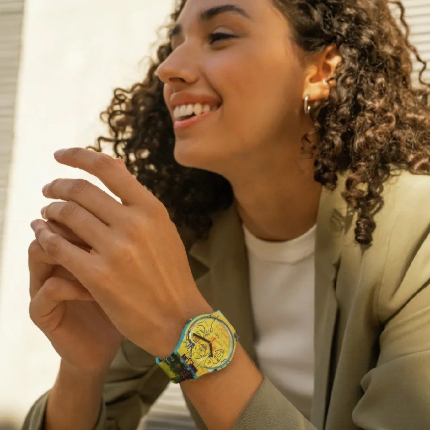 Swatch Jean Michel Basquiat