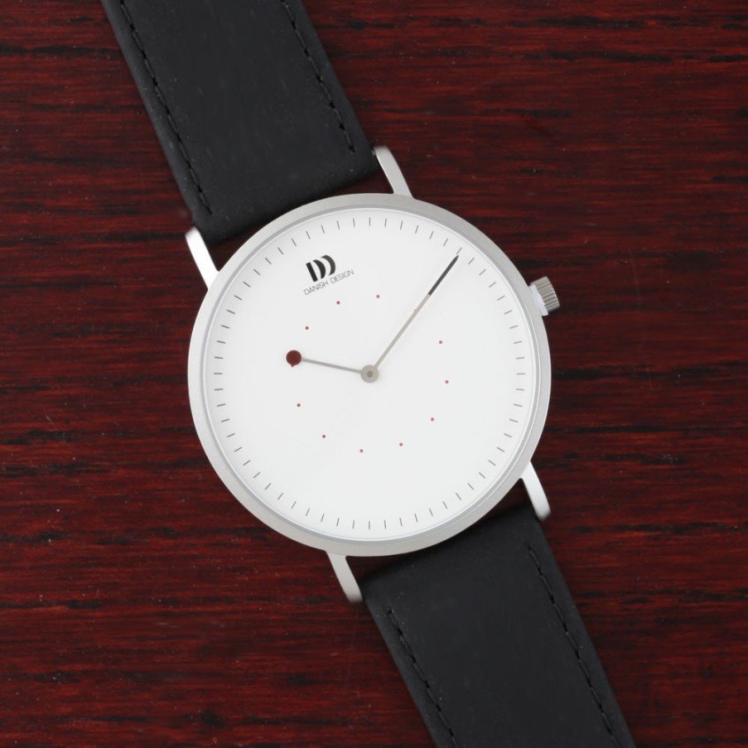 Danish Design Uhr mit schwarzem Armband
