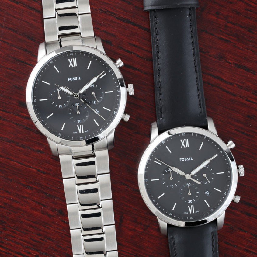 Fossil Uhren mit Easy-Click-Armbändern