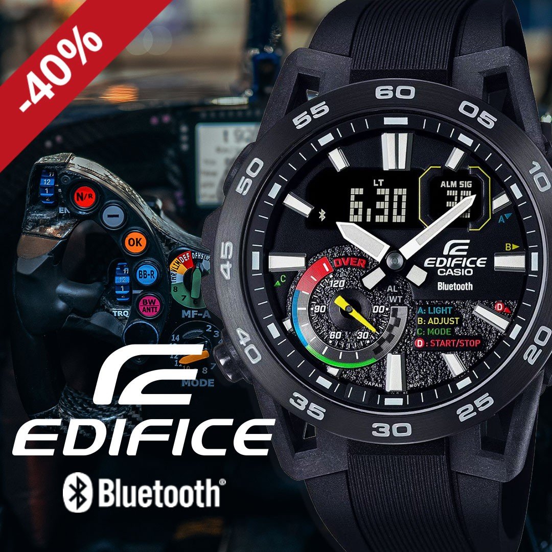 Casio Edifice Bluetooth ECB-40MP-1AEF Suspensione